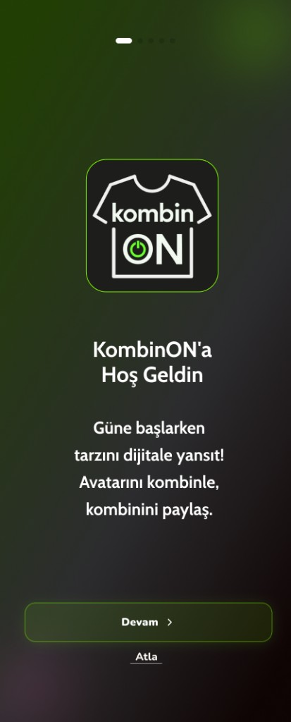 KombinOn uygulama ekranı